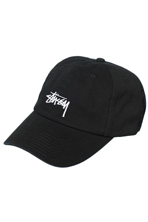 Stussy Mens Stock Low Pro Hats Black - TGRAN1609